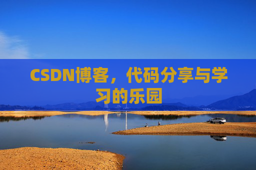 CSDN博客，代码分享与学习的乐园
